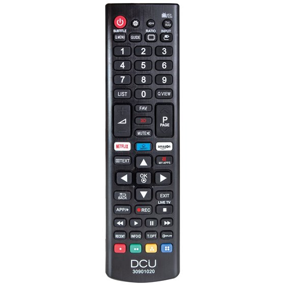 30901020 mando a distancia IR inalámbrico TV Botones