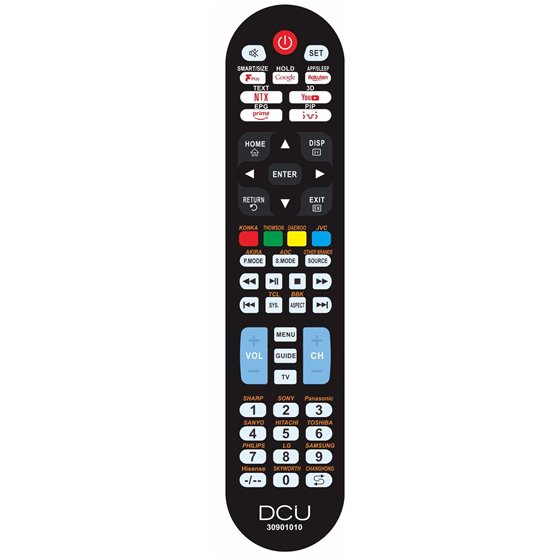 30901010 mando a distancia IR inalámbrico TV Botones