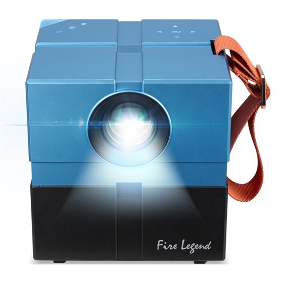 AOPEN QH12a Proyector de alcance estándar 135 lúmenes ANSI LED 720p (1280x720) Azul