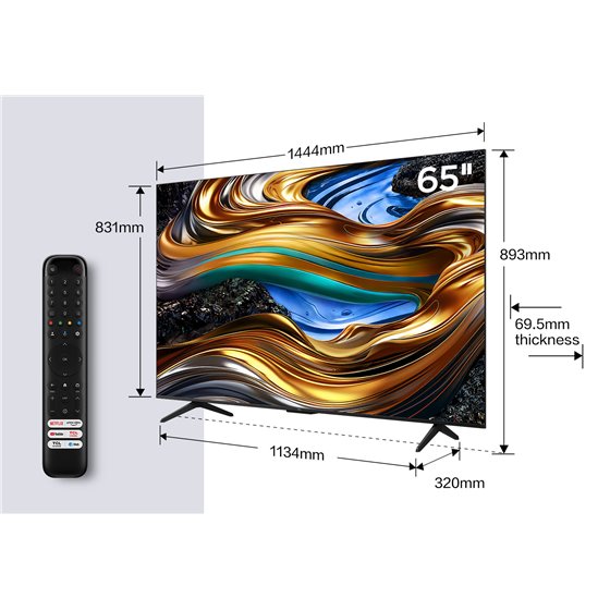P75 65P755 Televisor 165,1 cm (65") 4K Ultra HD Smart TV Wifi Titanio