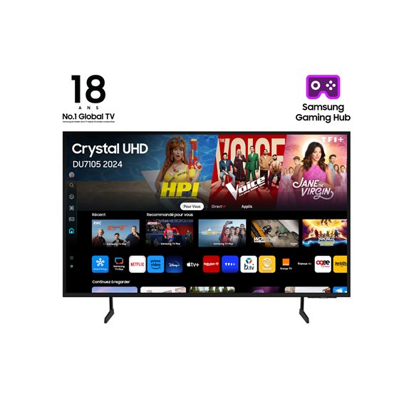 DU7105 TU75DU7105K 190,5 cm (75") 4K Ultra HD Smart TV Wifi Negro