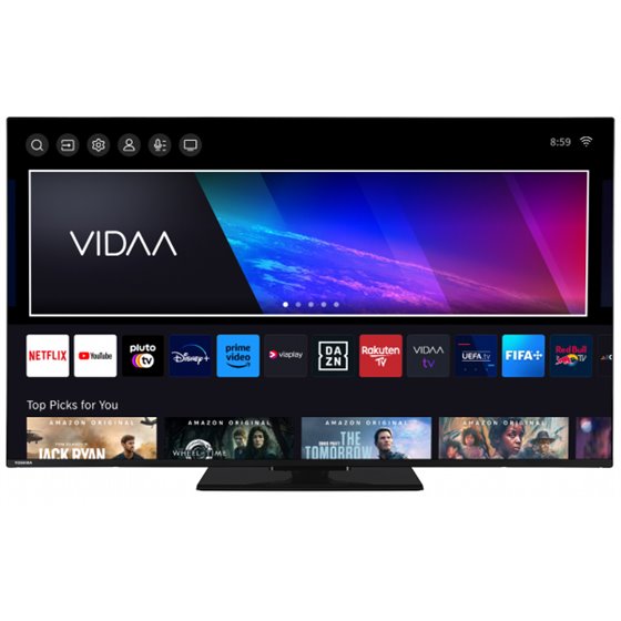 55QV3463DG Televisor 139,7 cm (55") 4K Ultra HD Smart TV Wifi Negro 250 cd / m²