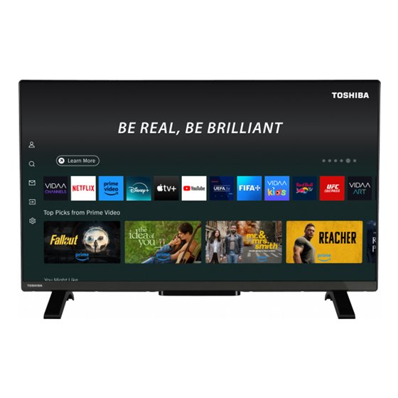 32QV2F63DG Televisor 81,3 cm (32") Full HD Smart TV Negro 200 cd / m²