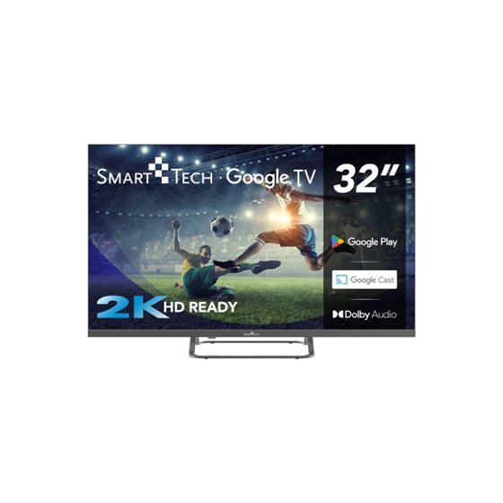 32HG01V Televisor 81,3 cm (32") HD Smart TV Wifi Gris 180 cd / m²
