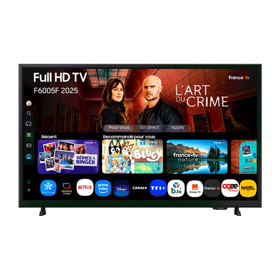 TU24F6005FK 61 cm (24") Full HD Smart TV Wifi Negro
