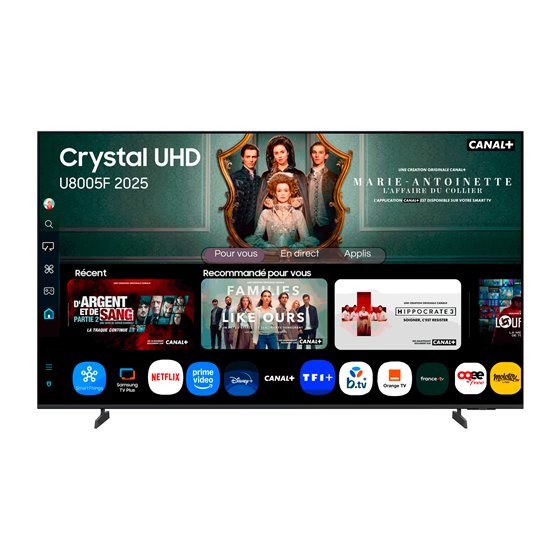 TU50U8005FU 127 cm (50") 4K Ultra HD Smart TV Wifi Negro