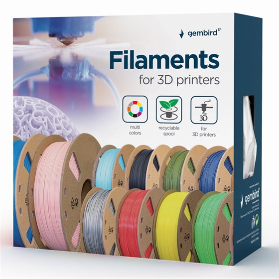 3DP-ABS1.75-01-G material de impresión 3d ABS Verde 1,4 kg