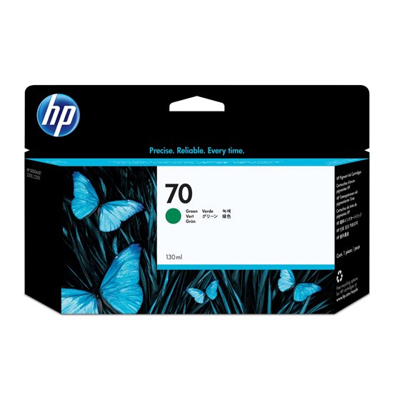 Cartucho de tinta 70 verde de 130 ml