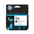 Cartucho de tina DesignJet 711 negro de 80 ml