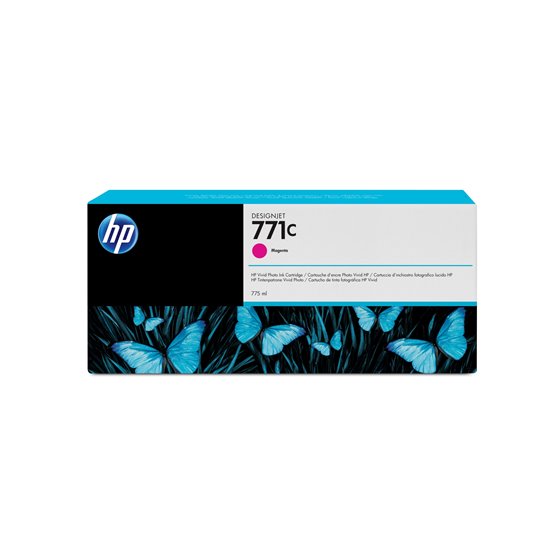 Cartucho de tinta DesignJet 771C magenta de 775 ml