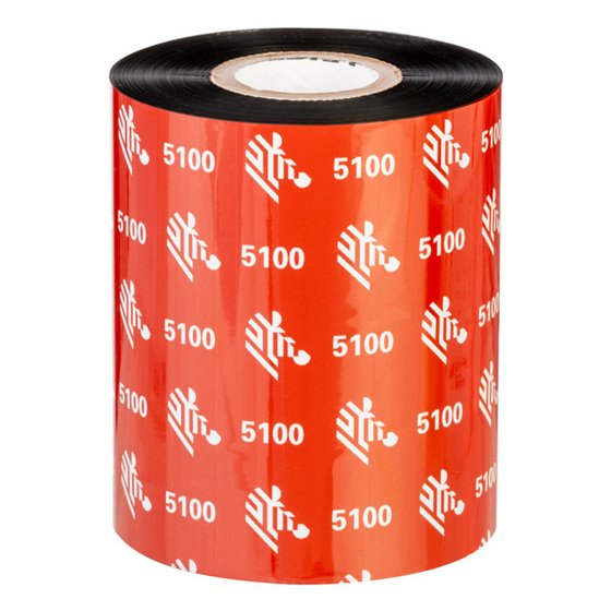 5100 Premium Resin cinta térmica 450 m Negro