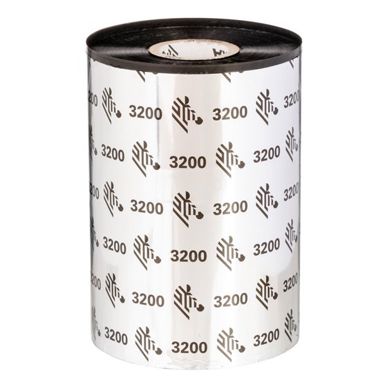 3200 Premium Wax-Resin cinta térmica 450 m Negro