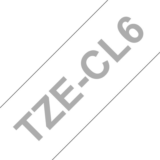 TZE-CL6 limpiador de impresora Cinta de limpieza del cabezal de impresión