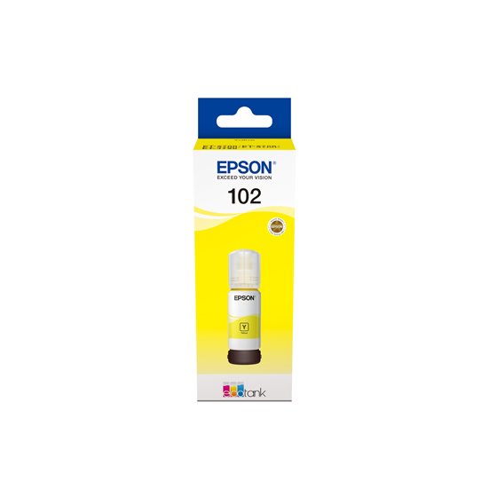 102 EcoTank Yellow ink bottle