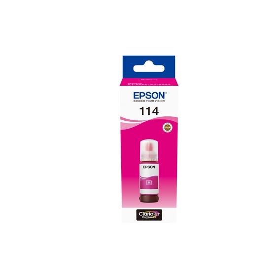114 EcoTank Magenta ink bottle