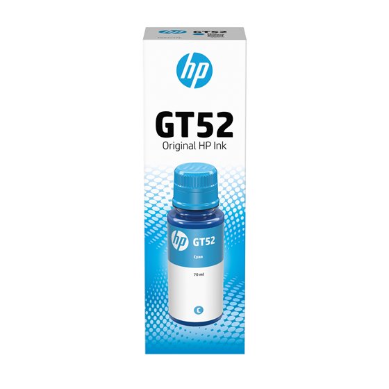 Botella de Tinta Original GT52 cian