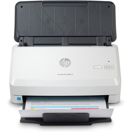 ScanJet Pro 2000 s2 Escáner alimentado con hojas 600 x 600 DPI A4 Negro, Blanco