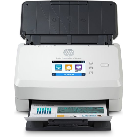 ScanJet Enterprise Flow N7000 snw1 Escáner alimentado con hojas 600 x 600 DPI A4 Blanco