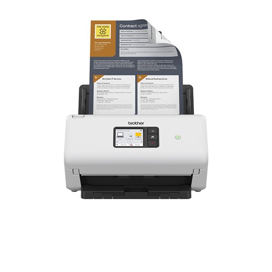 ADS-4500W escaner Escáner con alimentador automático de documentos (ADF) 600 x 600 DPI A4 Negro, Blanco