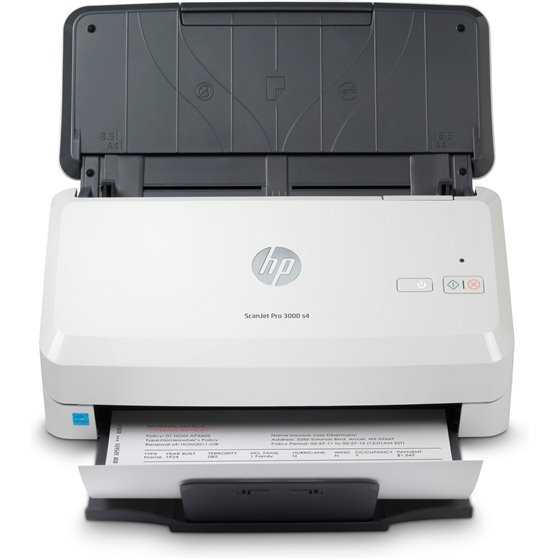 ScanJet Pro 3000 s4 Escáner alimentado con hojas 600 x 600 DPI A4 Negro, Blanco