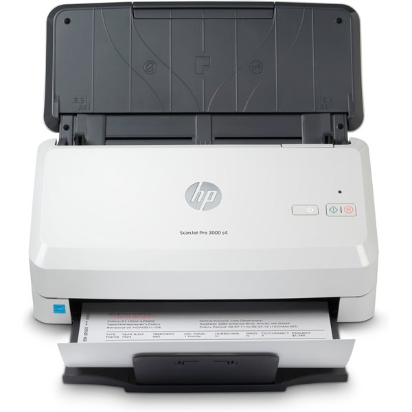 ScanJet Pro 3000 s4 Escáner alimentado con hojas 600 x 600 DPI A4 Negro, Blanco