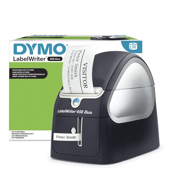 LabelWriter Etiquetadora Duo | Impresora térmica directa de etiquetas | Impresión rápida de etiquetas, códigos de barras y más |