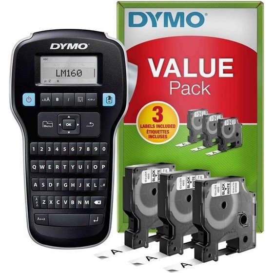 LabelManager LM160 impresora de etiquetas Transferencia térmica D1 QWERTY