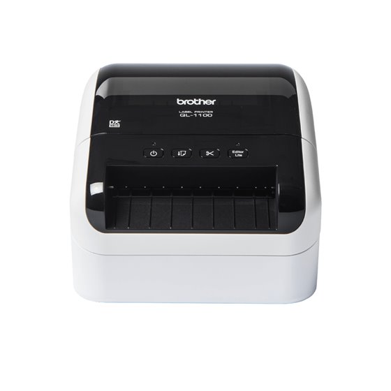 QL-1100C impresora de etiquetas Térmica directa 300 x 300 DPI 110 mm/s Alámbrico