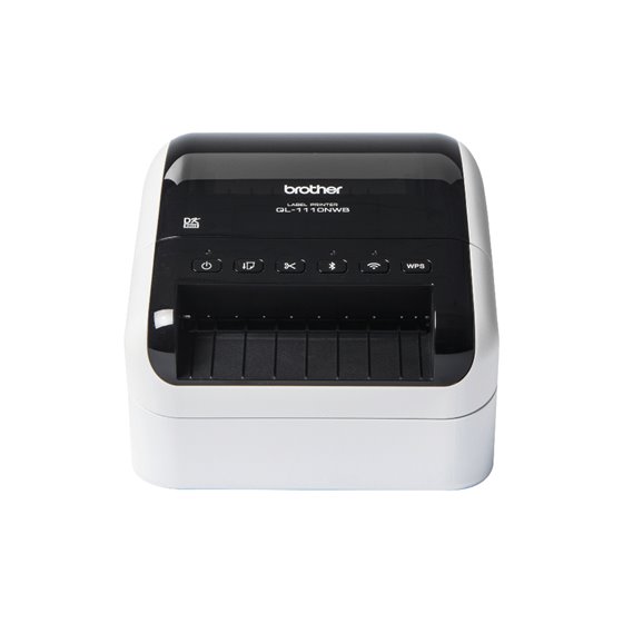 QL-1110NWB impresora de etiquetas Térmica directa 300 x 300 DPI 110 mm/s Inalámbrico y alámbrico Ethernet DK Wifi Bluetooth