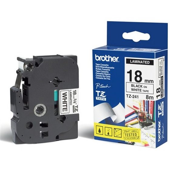 TZ-241 cinta para impresora de etiquetas