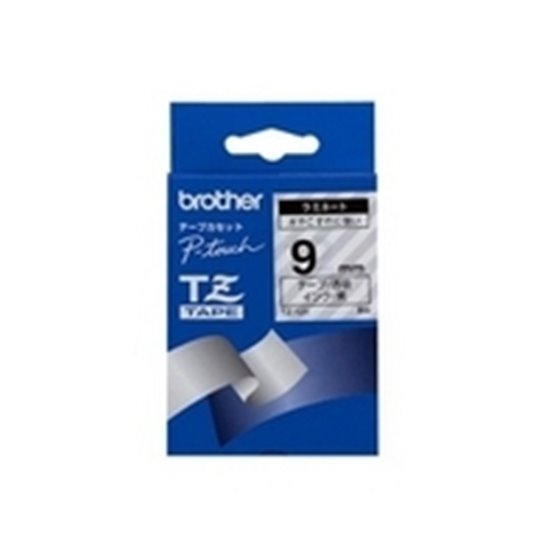 Black on Clear Gloss Laminated Tape, 9mm cinta para impresora de etiquetas TZ