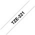 TZE-221 cinta para impresora de etiquetas Negro sobre blanco