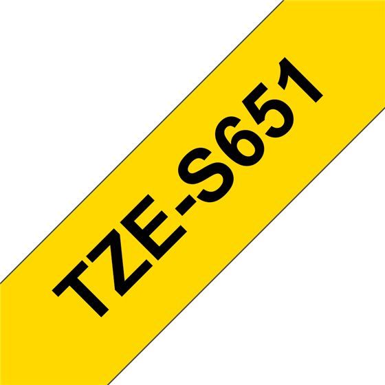 TZE-S651 cinta para impresora de etiquetas TZ
