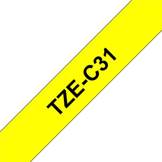 TZE-C31 cinta para impresora de etiquetas TZ