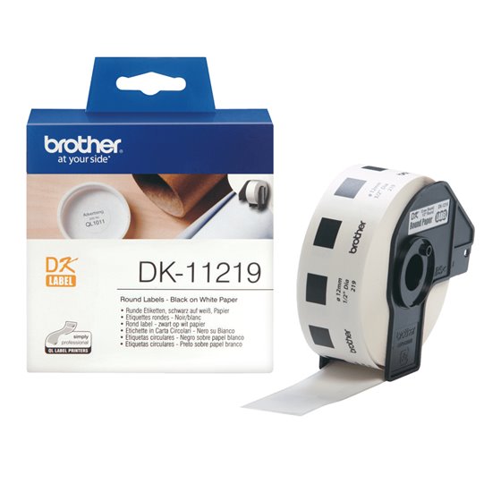 DK-11219 etiqueta de impresora Blanco