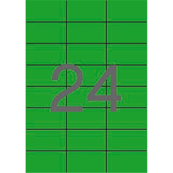 01594 etiqueta de impresora Verde