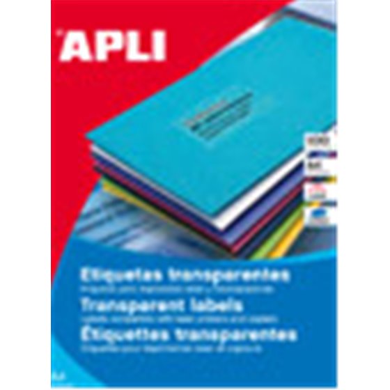 01225 etiqueta de impresora Transparente