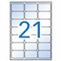 10967 etiqueta de impresora Transparente