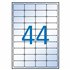 10050 etiqueta de impresora Transparente