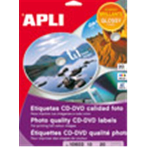 10603 etiqueta de impresora Blanco CD / DVD