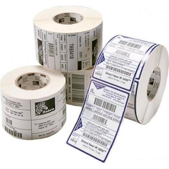 LAB-RL-TT-SYN-50.8X9.5MM Blanco Etiqueta para impresora autoadhesiva