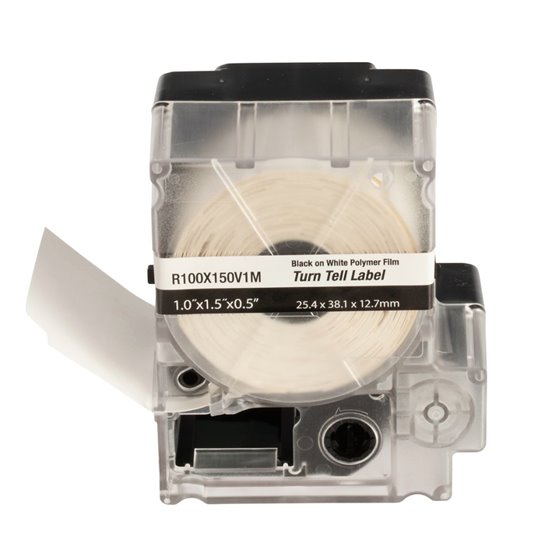 R100X150V1M etiqueta para código de barras Blanco
