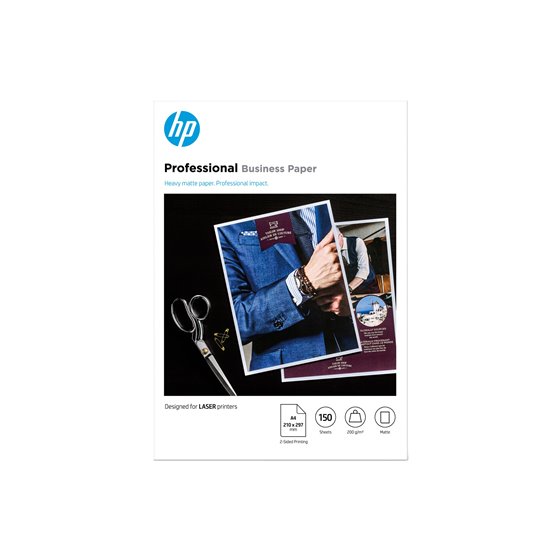 Papel profesional mate FSC para impresora láser de 200 gsm: 150 hojas/A4/210 x 297 mm