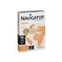 C. 5 PAQ. 500H PAP. NAVIGATOR ORGANIZER A4 80G 2T