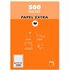 PACSA PAPEL MULTIFUNCIÓN 500 HOJAS 80GR A4 RAYADO 8X8 BLANCO
