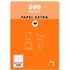 PACSA PAPEL MULTIFUNCIÓN 500 HOJAS 80GR A4 RAYADO 6X6 BLANCO