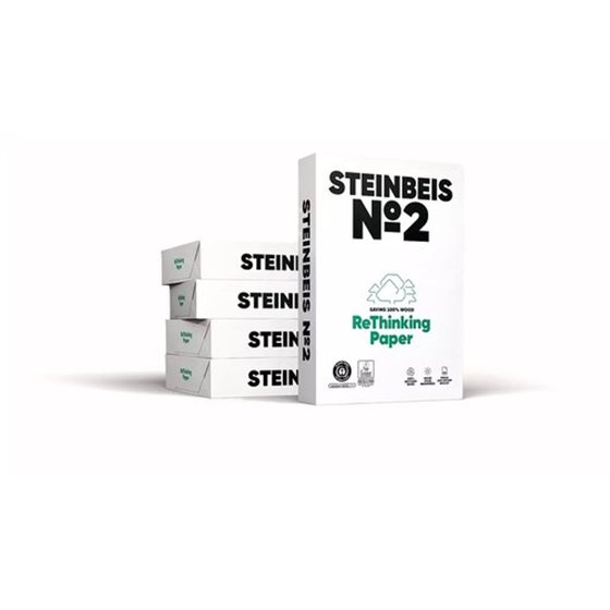 PAPEL A4 STEINBEIS Nº2 80g 500h - Pack de 5 unidades