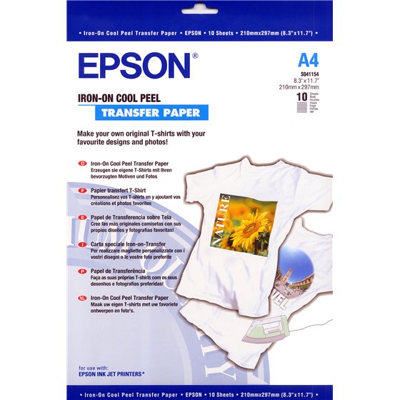 Iron-on-Transfer Paper - A4 - 10 hojas