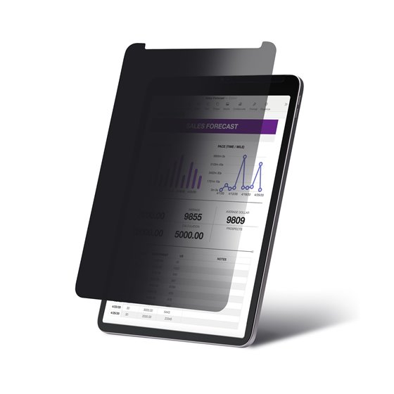 Filtro de Privacidad Táctil de 4 Vías para Orientación Horizontal/Vertical +/-30° Anti Luz (51%) Mate para iPad Pro de 12.9 Pulg