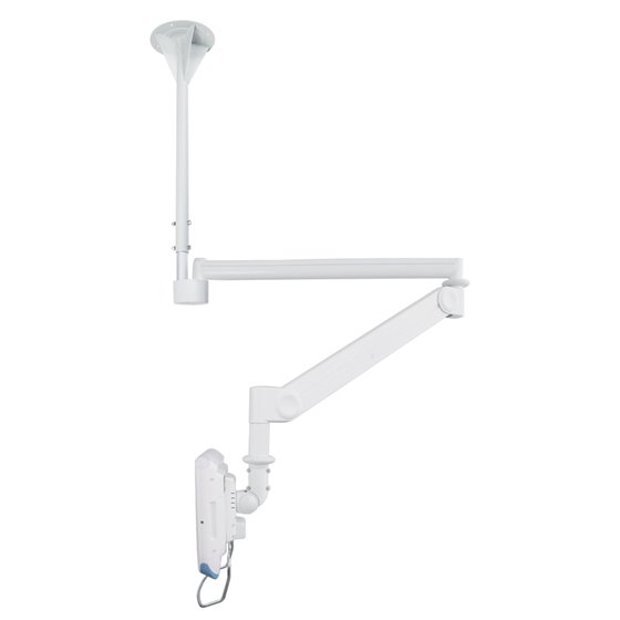 FPMA-HAC100 Soporte de techo para monitor médico 10-24" - alt. 0-170 cm - resorte de gas